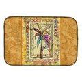 Carolines Treasures Carolines Treasures 8614DDM Palm Tree Dish Drying Mat 8614DDM